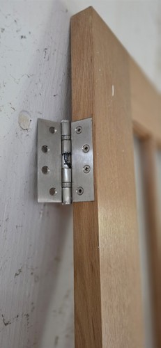 French door with glass - with,