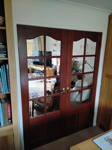 French solid wooden double - french,