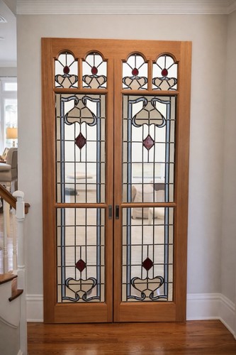 Edwardian stained glass - edwardian, front