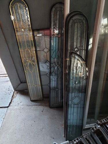 Leaded glass windows - leaded, various