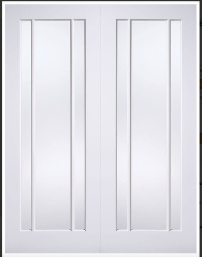 Internal doors pair white - internal,